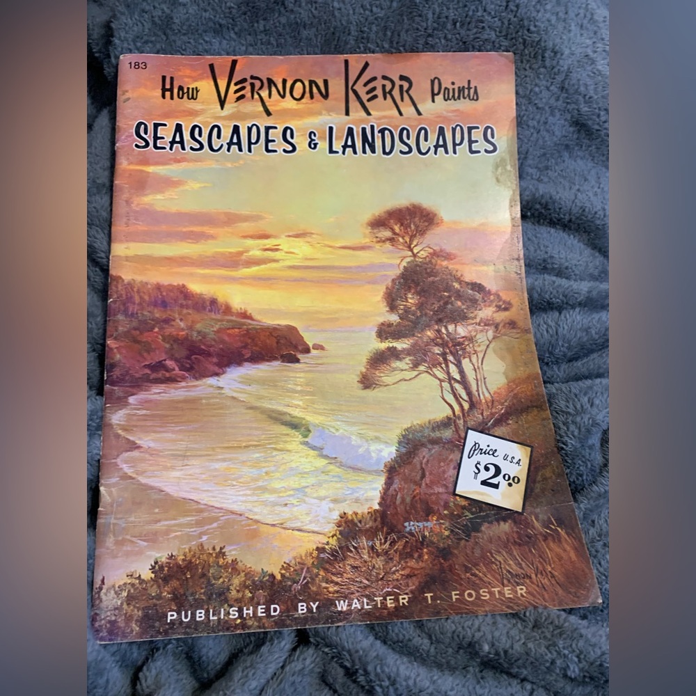 Vernon Kerr Seascapes & Landscapes Art Book